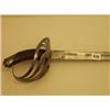 Image 1 : Pistol grip single edge bladed sword, blade b…