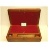 Image 1 : 19c mahogany stationery box with side drawer…