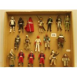 Tray of eighteen Star Wars 'Return of the Jed…