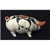 Image 5 : Acoma Pottery Piggy Bank -Signed