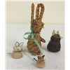 Image 4 : Mini Cat and Rabbit Effigy Lot