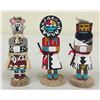 Image 1 : 3 Miniature Hopi Kachinas