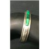 Image 4 : Sterling and Malachite Inlay Bracelet