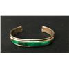 Image 6 : Sterling and Malachite Inlay Bracelet