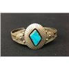 Image 1 : Navajo Sterling and Turquoise Bracelet
