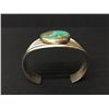 Image 7 : Sterling Sandcast and Turquoise Bracelet