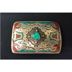 Vintage Navajo Belt Buckle