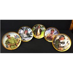 Group of John Wayne Commemorative Plates