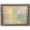 Image 1 : Vintage Southwest Turquoise Map