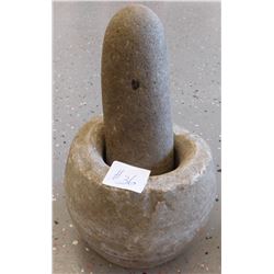 Ancient Chinese Mortar & Pestle