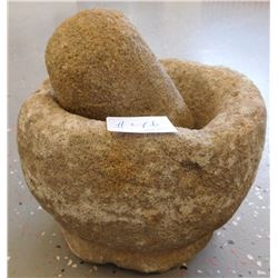 Ancient Chinese Mortar & Pestle