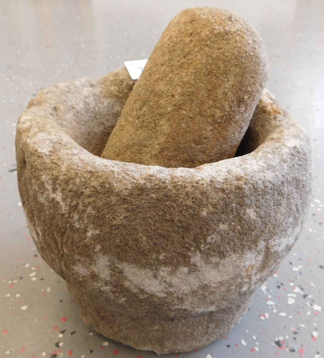 Ancient Chinese Mortar & Pestle