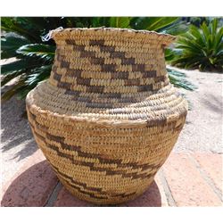 Papago Grain Storage Basketry Olla