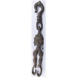 Tribal Human Effigy House Hook