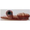 Image 2 : Hardstone Effigy Peace Pipe Bowl