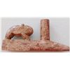 Image 3 : Hardstone Effigy Peace Pipe Bowl