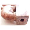 Image 5 : Hardstone Effigy Peace Pipe Bowl