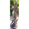 Image 3 : F. Preiss Bronze of Woman and Greyhound