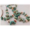 Image 8 : Heishi Necklace w/Shell & Turquoise