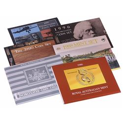 Australia, Uncirculated Mint Sets, 1986-97