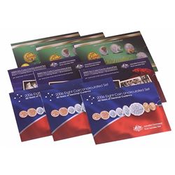 Australia, Uncirculated Mint Sets, 2004-06