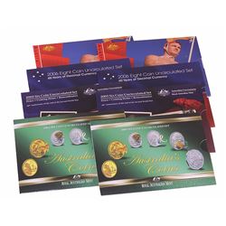 Australia, Uncirculated Mint Sets, 2004-07