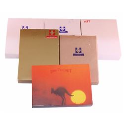 Australia, Proof Sets, 1985-89