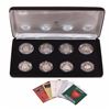 Image 1 : Australia, Proof Ten Dollars, State Series Collection, 1985-93