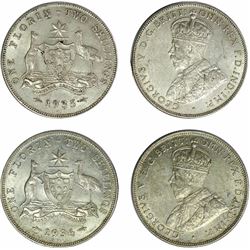 Australia, Florin, 1935, 1936