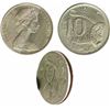 Image 1 : Australia, Ten Cent, 1975 (Clamshell Mint Error)