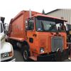 Image 1 : 2006 AUTOCAR XPEDITOR, GARBAGE TRUCK, ORANGE, VIN # 5VCDC6BE16H202394
