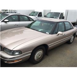 1998 BUICK LESABRE LIMITED, 4 DOOR SEDAN, BROWN, VIN # 1G4HR52K6WH500299