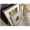 Image 2 : LOT OF 11 FRAMED ITEMS OF ART
