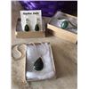 Image 1 : Silver/Jade Necklace, Bracelet and  Earrings