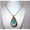 Image 2 : Vintage Native American Navajo Sterling Necklace
