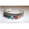 Image 2 : Native American Navajo J BAHE Sterling Silver Turquoise