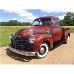 NO RESERVE! 1949 CHEVROLET 5-WINDOW TRUCK