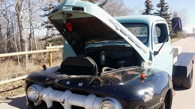 1951 Ford F600 Rat Rod Cummins Truck The Electric Garage 1951 Ford F600 Rat Rod Cummins Truck The Electric Garage
