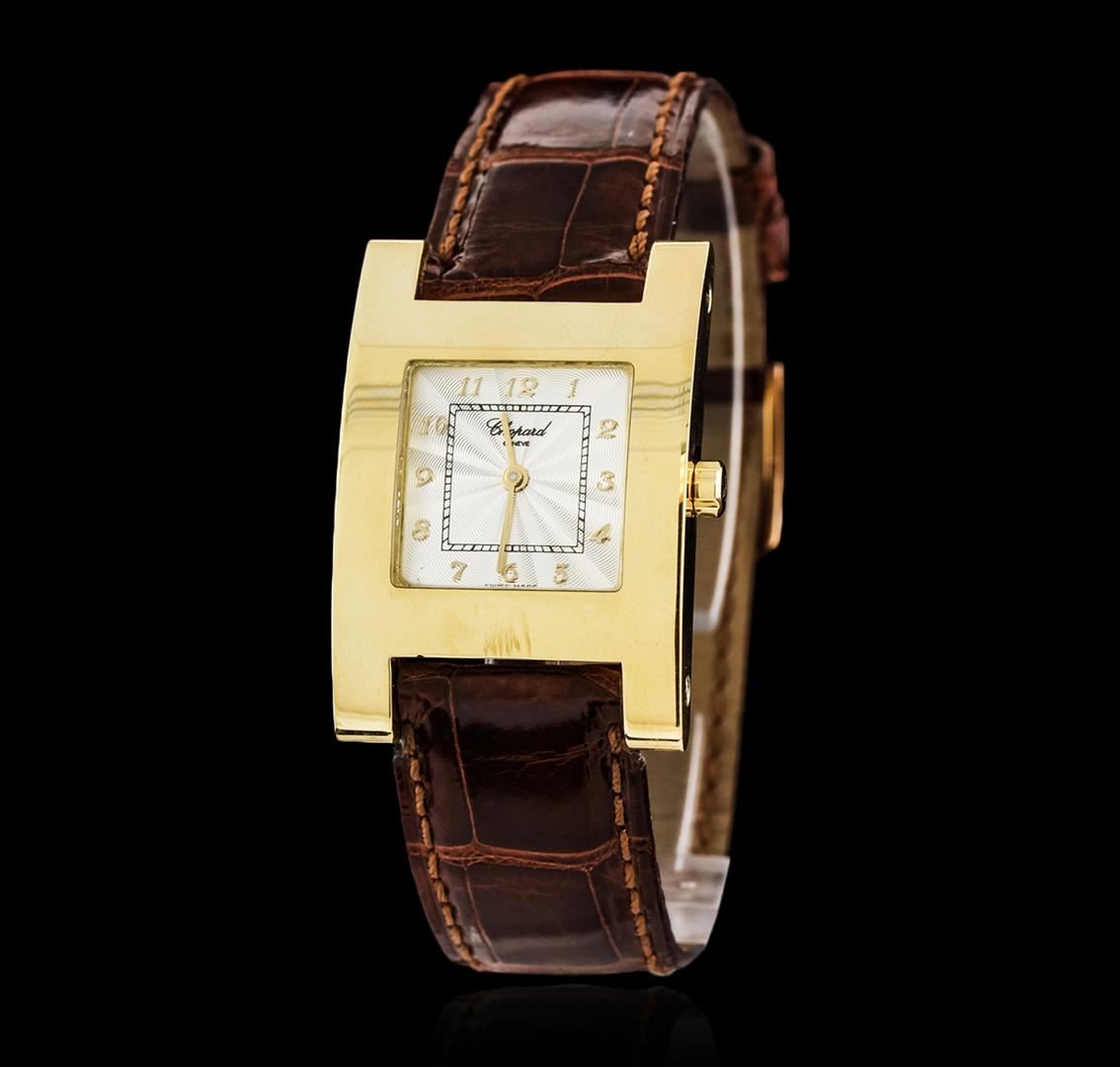 Chopard 18KT Yellow Gold H Square Watch