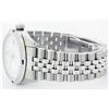 Image 7 : Rolex Stainless Steel Diamond And Sapphire DateJust Men's Watch