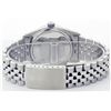 Image 5 : Rolex Stainless Steel Diamond and Sapphire DateJust Men's Watch