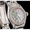 Image 2 : Rolex Stainless Steel Diamond Oyster Perpetual Ladies Watch