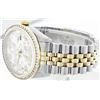 Image 4 : Rolex Two-Tone 1.30 ctw Diamond DateJust Men's Watch