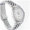 Image 3 : Rolex Stainless Steel 1.00 ctw Diamond DateJust Men's Watch