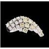 Image 1 : 14KT White Gold 5.67 ctw Diamond Ring