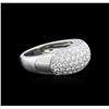 Image 1 : Van Cleef 18KT White Gold 1.70 ctw Diamond Ring