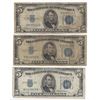 Image 1 : 1934 $5 Silver Certificate Currency Lot of 3