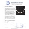 Image 3 : South Sea Cultured Pearl Necklace with 14KT Yellow Gold Diamond Clasp