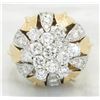 Image 7 : 2.00 ctw Diamond Ring - 14KT Yellow and White Gold