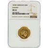Image 1 : 1894-E NGC MS62 Germany 20M Saxony Gold Coin